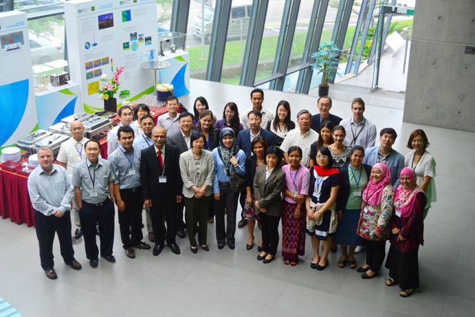 Group photo of the 1st ASEAN COF participants at Climate Centre of Research Singapore.