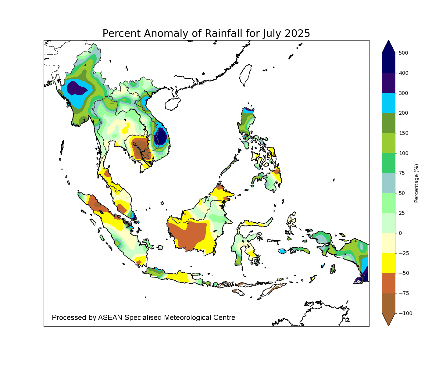 regional rainfall
