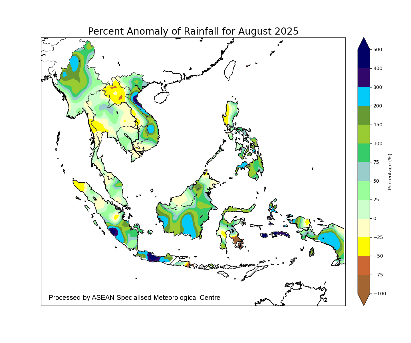 regional rainfall