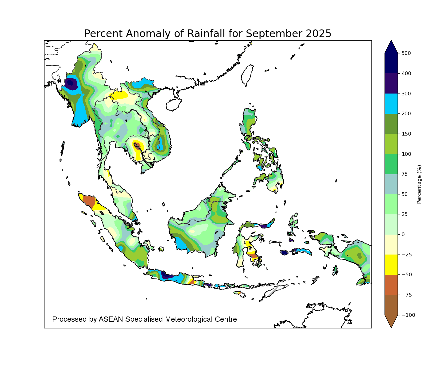 regional rainfall