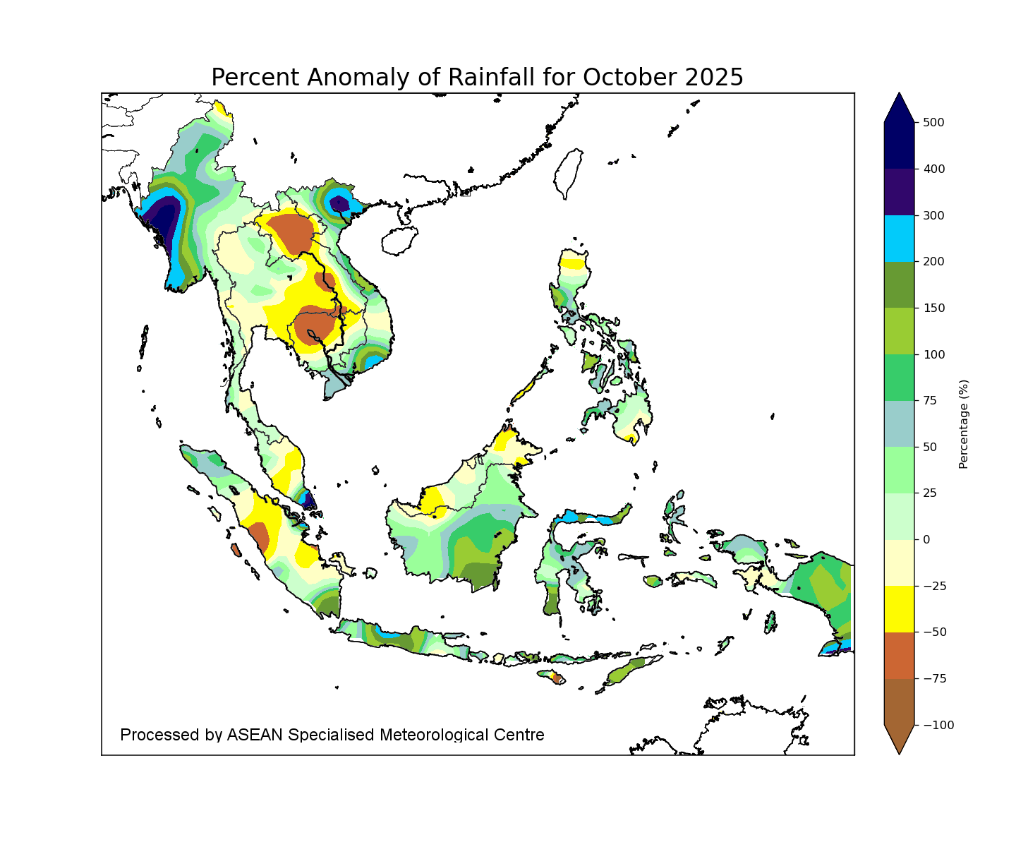 regional rainfall