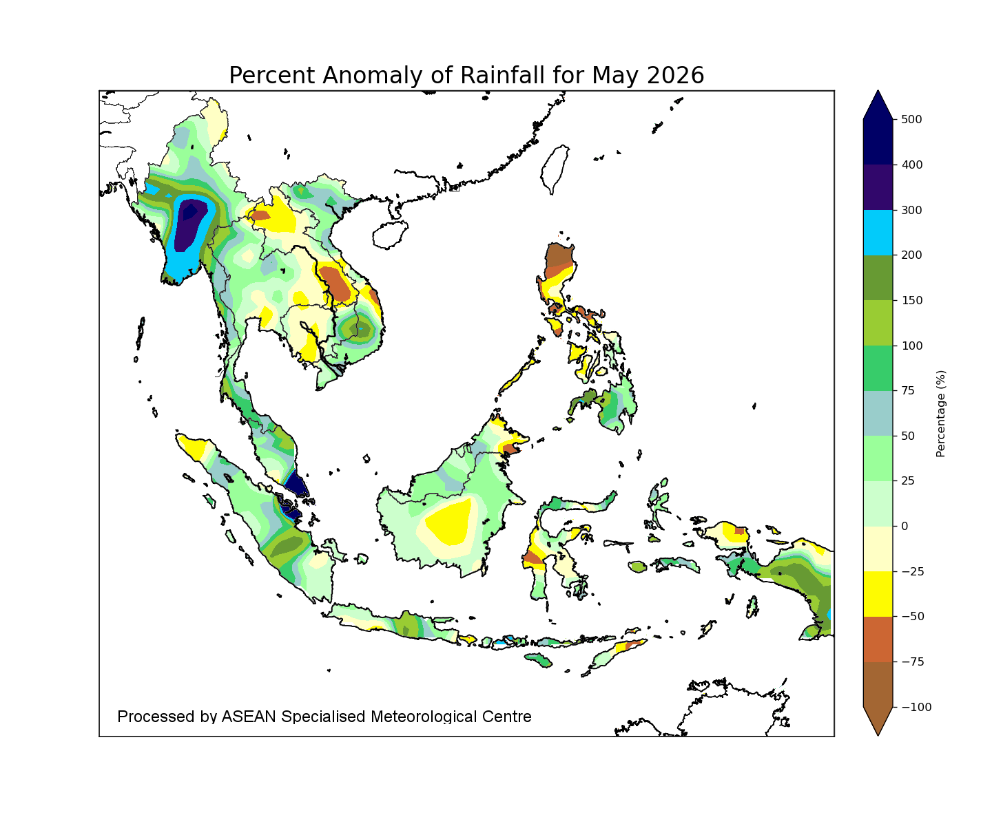 regional rainfall