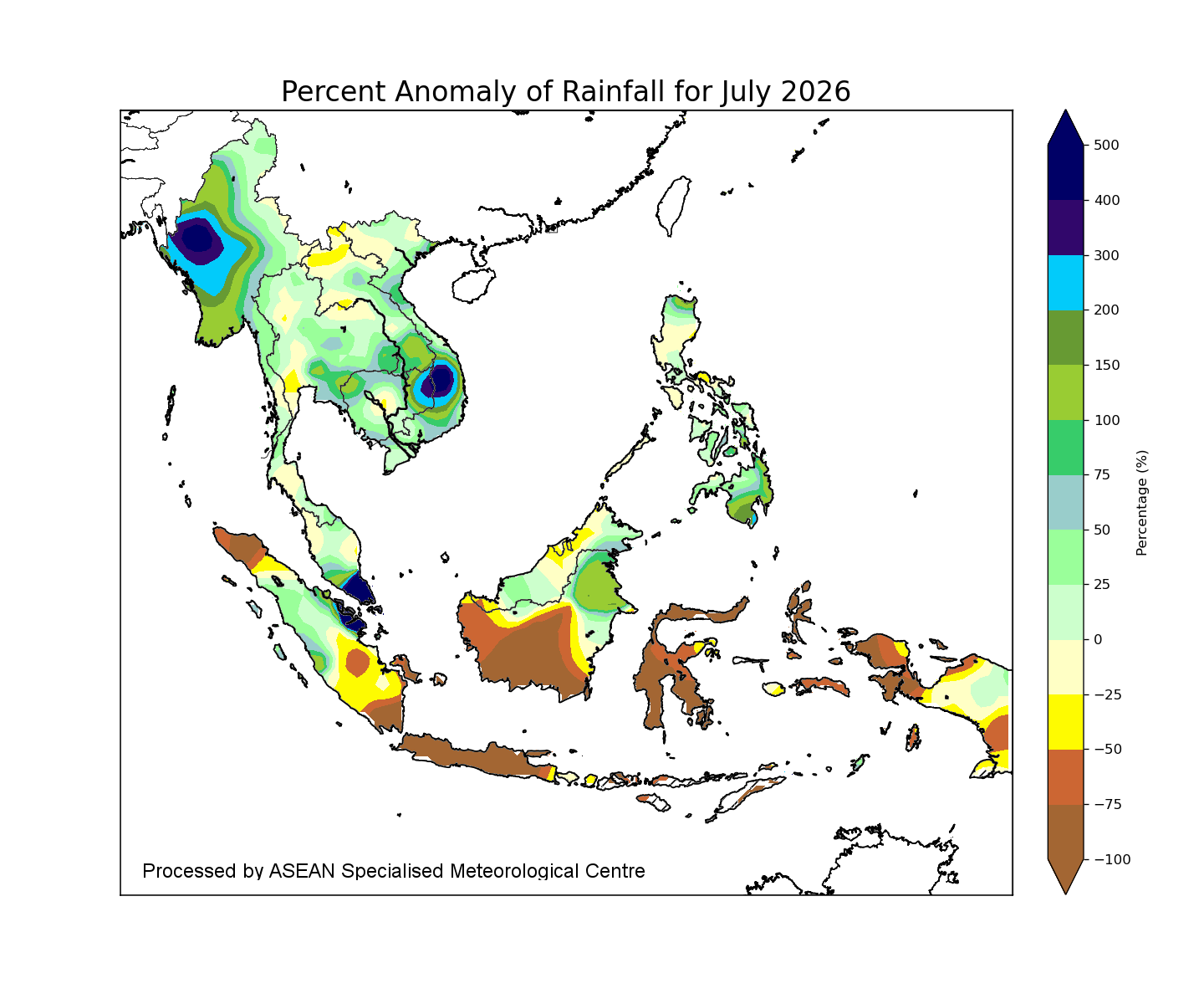 regional rainfall
