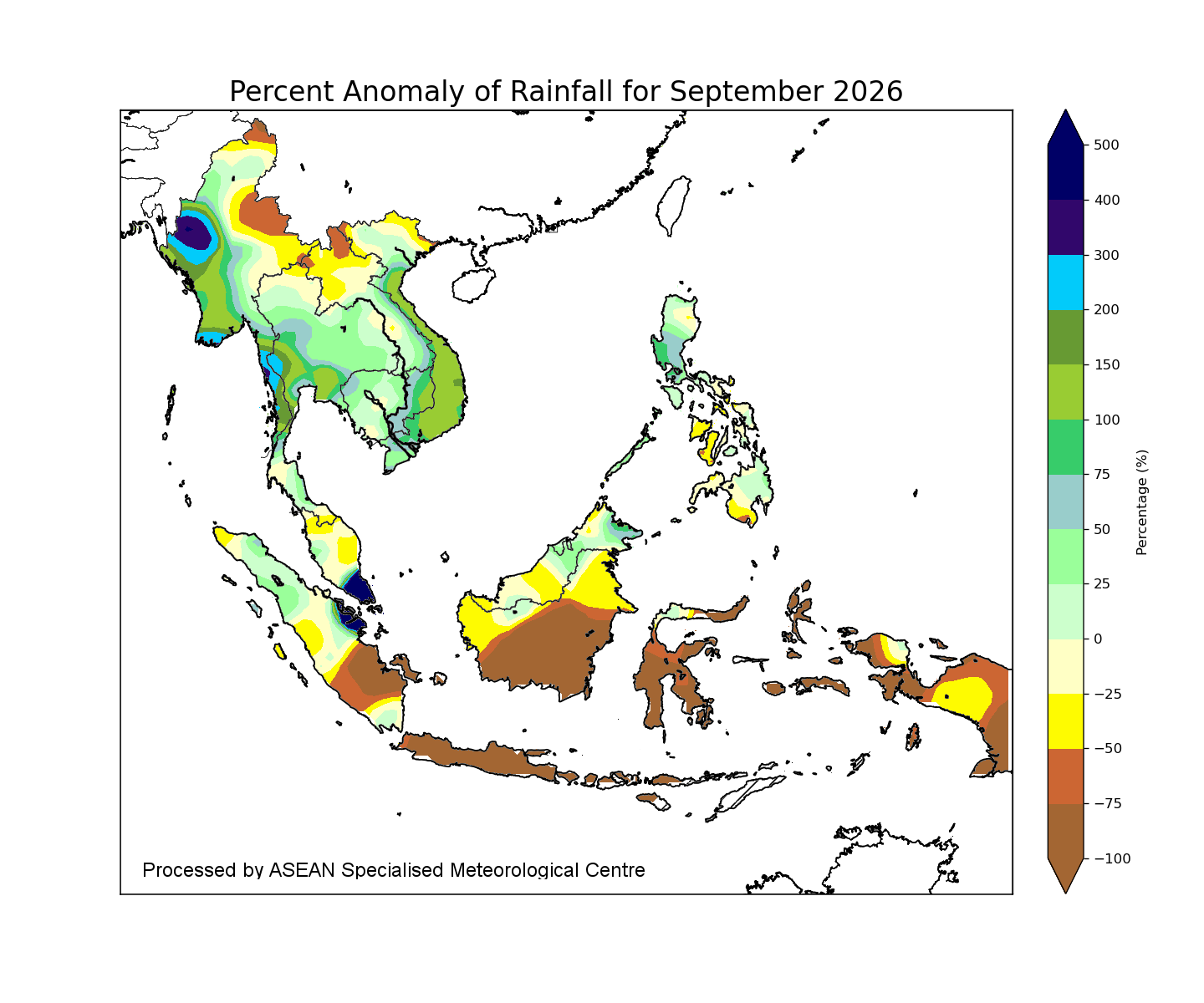 regional rainfall