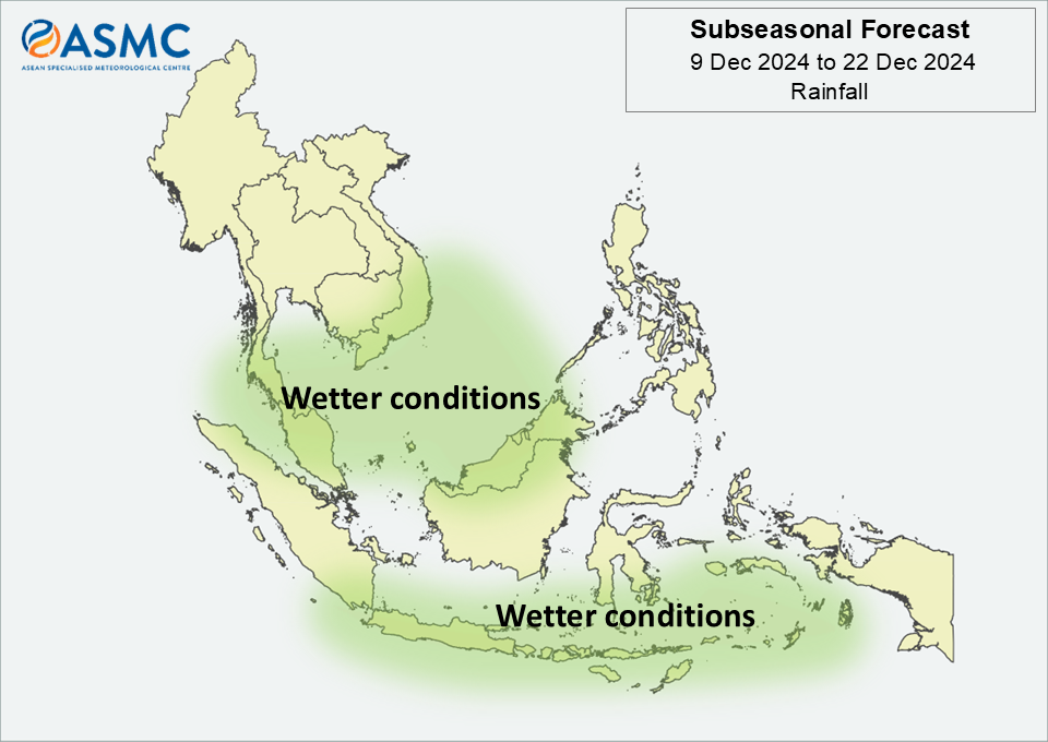 Subseasonal Weather Outlook (9 22 December 2024)